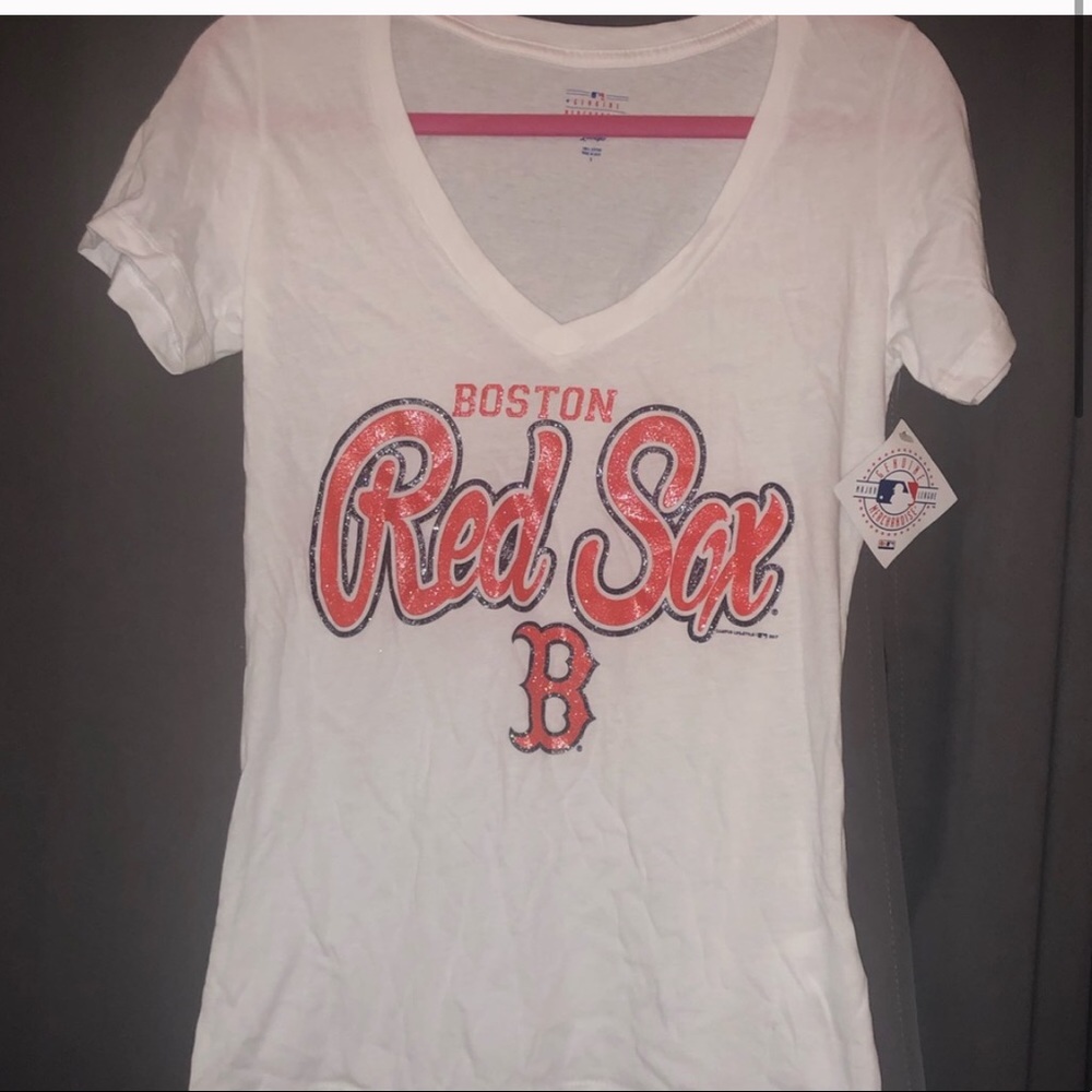 NWT Glitter Red Sox Shirt